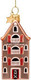 Миниатюра изображения товара Елочная игрушка Vondels Амстердамский домик / 2250999090010 (золотой)