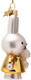 Миниатюра изображения товара Елочная игрушка Vondels Миффи в золотом платье с игрушкой / 4250101111310