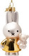 Миниатюра изображения товара Елочная игрушка Vondels Миффи в золотом платье с игрушкой / 4250101111310