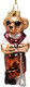 Миниатюра изображения товара Елочная игрушка Vondels Мишка гольфист / 4250999110037