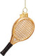 Миниатюра изображения товара Елочная игрушка Vondels Ракетка / 1250101100058 (золотой)