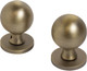 Миниатюра изображения товара Ручка дверная Аллюр Sfera MAB (матовая бронза)