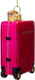 Миниатюра изображения товара Елочная игрушка Vondels Чемодан / 1250382100013 (малиновый)
