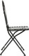 Миниатюра изображения товара Комплект стульев складных Tetchair Secret De Maison Vicenza (2шт, черный/плитка Astra)