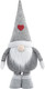 Миниатюра изображения товара Фигура под елку Золотая сказка В форме гнома / 592521 (70см)