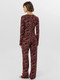 Миниатюра изображения товара Пижама Mark Formelle 592624 (р.164/170-84-90, золотые олени на бордо)