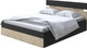 Миниатюра изображения товара Полуторная кровать Proson Milton с ПМ 120x200 (черный/бунратти)
