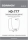 Миниатюра изображения товара Сушилка для рук Sonnen HD-777 / 604748