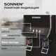 Миниатюра изображения товара Кулер Sonnen FSE-02WB / 456169 (черный)