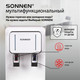 Миниатюра изображения товара Кулер Sonnen FSE-02BW / 456170 (белый)