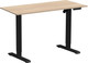Миниатюра изображения товара Стол с подъемным механизмом WellDesk WDE Basic 130x67.5х1.8 (черный/акация лэйкленд)