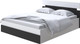 Миниатюра изображения товара Полуторная кровать Proson Milton с ПМ 120x200 (белый/черный)