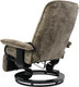 Миниатюра изображения товара Массажное кресло Calviano 20 с пуфом (коричневый плюш)