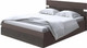 Миниатюра изображения товара Полуторная кровать Proson Milton с ПМ 140x200 (ясень шимо темный/дуб кантербери)