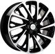 Миниатюра изображения товара Литой диск Khomen KHW1804 Chery Tiggo 8/8 Pro 18x7.5" 5x108мм DIA 60.1мм ET 47мм (Black FP)