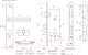 Миниатюра изображения товара Замок врезной Нора-М N106-85 M (золото)