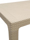 Миниатюра изображения товара Стол садовый Heniver Rattan SPT-R003 (бежевый)