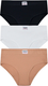 Миниатюра изображения товара Комплект женских трусов Mark Formelle 412491-3 (р.90, черный-10/декор)