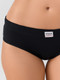 Миниатюра изображения товара Комплект женских трусов Mark Formelle 412491-3 (р.90, черный-10/декор)