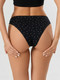 Миниатюра изображения товара Трусы женские Mark Formelle 412542 (р.102, горошек на черном-2/декор)