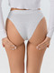 Миниатюра изображения товара Комплект женских трусов Mark Formelle 412542-3 (р.102, серый меланж 4306-А-1/декор)