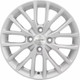 Миниатюра изображения товара Литой диск Khomen KHW1506 Rio 15x6" 4x100мм DIA 54.1мм ET 46мм F-Silver