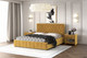 Миниатюра изображения товара Двуспальная кровать Bravo Мебель Нельсон Зигзаг 120х200 с ПМ стандарт 1 вариант (горчица)