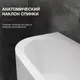 Миниатюра изображения товара Ванна акриловая Lauter Bliss 170 P / 21201072P (с каркасом, лицевым экраном белого цвета и сифоном 21Y32000 хром)