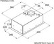 Миниатюра изображения товара Вытяжка скрытая Maunfeld Cam 45 (нержавеющая сталь)