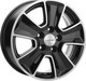 Миниатюра изображения товара Литой диск Khomen KHW1601 Geely Atlas Pro 16x6.5" 5x114.3мм DIA 54.1мм ET 45мм (Black FP)