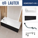 Миниатюра изображения товара Ванна акриловая Lauter Haven 150 /21202005 (с ножками, лицевым экраном черного цвета и сифоном 21Y32001 матовый черный)