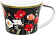 Миниатюра изображения товара Набор для чая/кофе Elan Gallery Маки на черном New Bone China / 420673_2