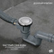 Миниатюра изображения товара Ванна акриловая Lauter Haven 150 / 21202005 (с каркасом и сифоном 21Y32000 хром)