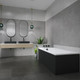 Миниатюра изображения товара Ванна акриловая Lauter Haven 150 / 21202005 (с каркасом и сифоном 21Y32000 хром)