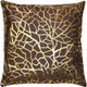 Миниатюра изображения товара Подушка декоративная MATEX Luxury Фактура / 68-242 (темно-коричневый/золотой)