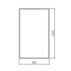 Миниатюра изображения товара Зеркало Silver Mirrors Spell-Black 60x100 / LED-00002971