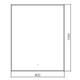 Миниатюра изображения товара Зеркало Silver Mirrors Алмина 80x100 / LED-00002315