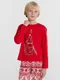 Миниатюра изображения товара Пижама детская Mark Formelle 563323 (р.110-56-51, красный/новогодний орнамент)