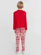 Миниатюра изображения товара Пижама детская Mark Formelle 563323 (р.116-60-54, красный/новогодний орнамент)