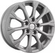 Миниатюра изображения товара Литой диск Khomen KHW1605 Huyndai/Mazda 16x6.5" 5x114.3мм DIA 67.1мм ET 45мм (F-Silver)