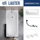 Миниатюра изображения товара Ванна акриловая Lauter Haven 150 /21202005 (с каркасом и сифоном 21Y31001 матовый черный)