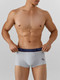 Миниатюра изображения товара Комплект мужских трусов Mark Formelle 411188-2 (р.102-112, светло-серый/лошади на темно-синем)