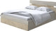 Миниатюра изображения товара Двуспальная кровать Proson Milton с ПМ 160x200 (ясень шимо светлый/бунратти)