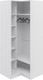 Миниатюра изображения товара Шкаф ELVA Брис NEM02HС-2D-1000/1000/2400 (05) (белый)