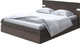 Миниатюра изображения товара Двуспальная кровать Proson Milton с ПМ 180x190 (дуб кантербери/ясень шимо темный)
