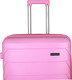 Миниатюра изображения товара Чемодан на колесах EUROBAGS PP-N86 (M, розовый)