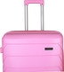 Миниатюра изображения товара Чемодан на колесах EUROBAGS PP-N86 (L, розовый)