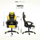 Миниатюра изображения товара Кресло геймерское Floky Huginn (желтый)