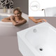 Миниатюра изображения товара Ванна акриловая Lauter Haven 160 /21202006 (с каркасом и сифоном 21Y31000 хром)