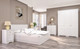 Миниатюра изображения товара Двуспальная кровать ELVA Риволо NEM05K-1690/2080/1000 (35) (белый)